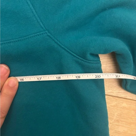 Blue Women’s Quarter Zip Fleece Sweater Pullover Preppy Quarter Zip - Picture 7 of 8